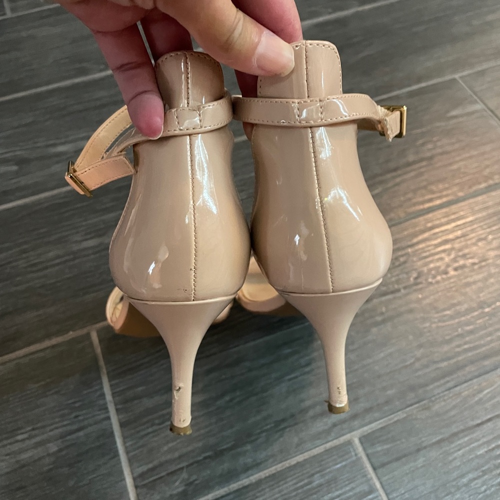 BP Nordstrom Nude Heels - Picture 3 of 6